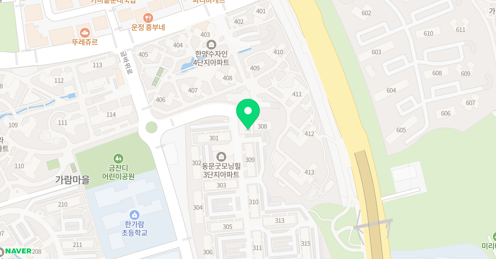 스마트해법수학 해냄 수학교습소 위치