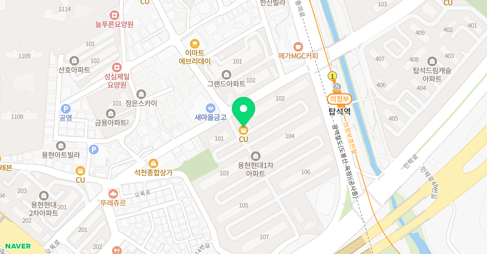 정훈 태권도장 위치