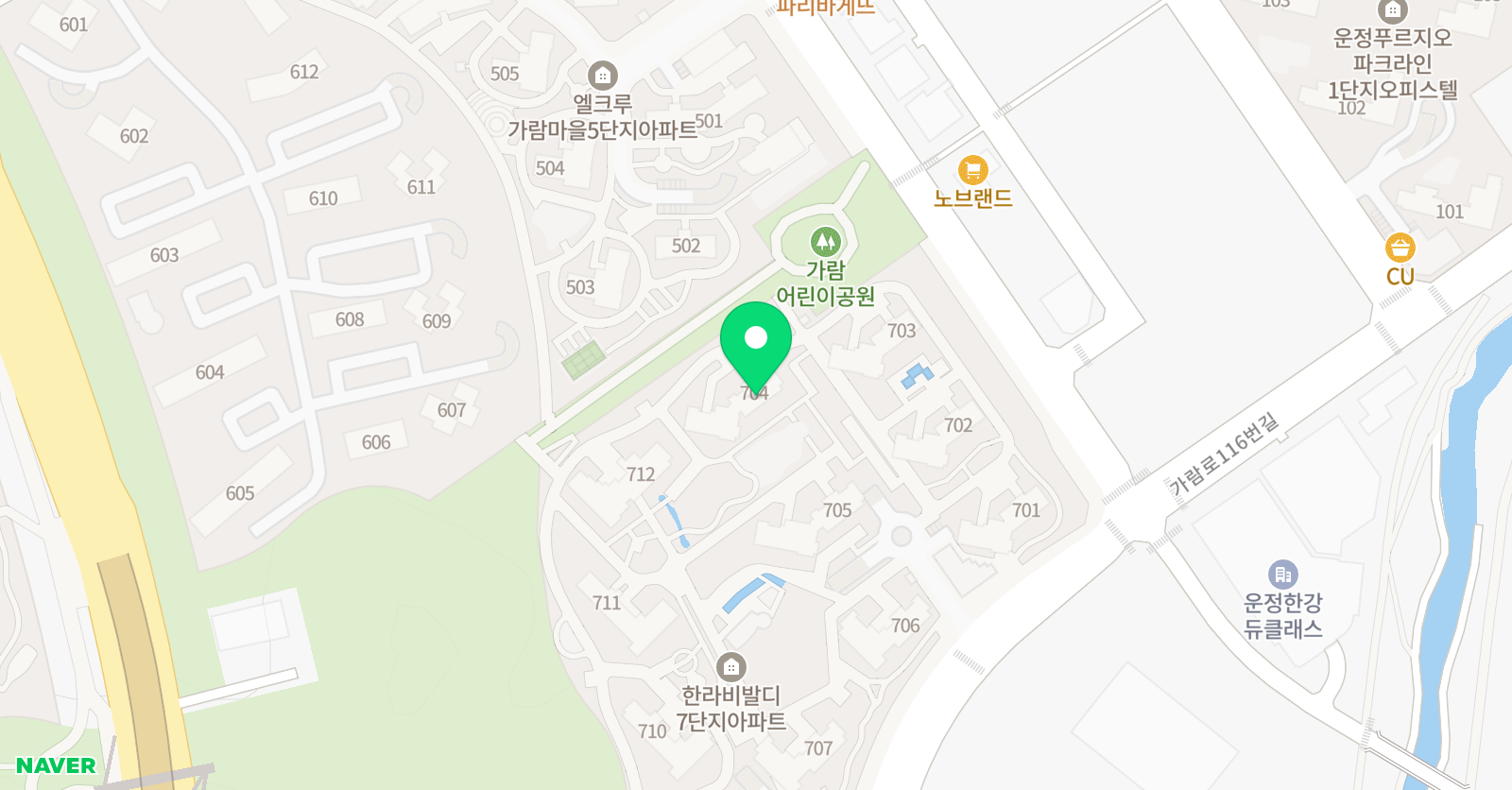 스마트해법영어 가람비발디교실 위치