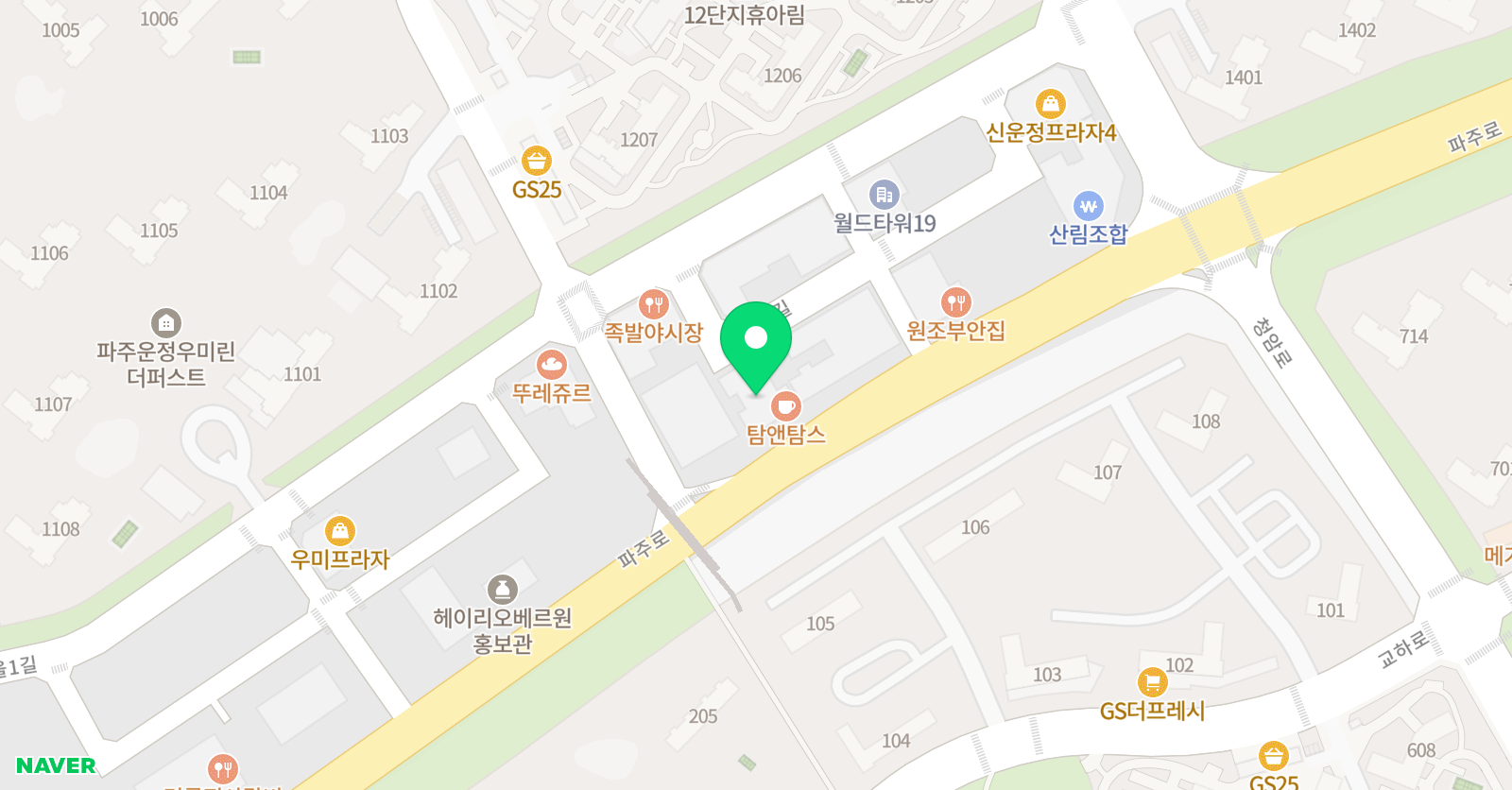 매쓰프라임 수학학원 위치
