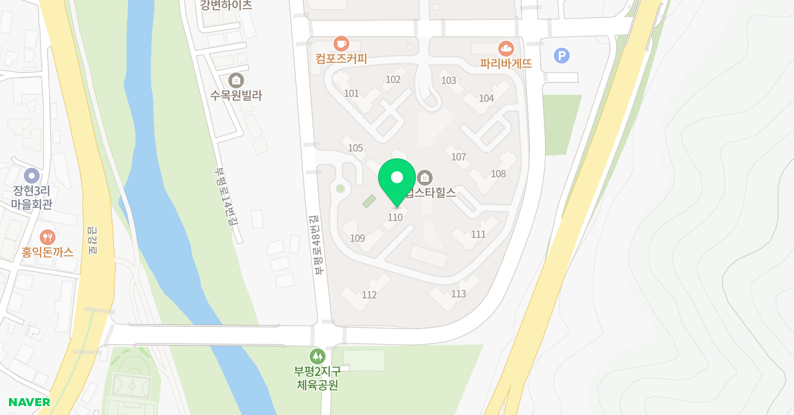 비상딱풀리는 수학 진접부평점 위치