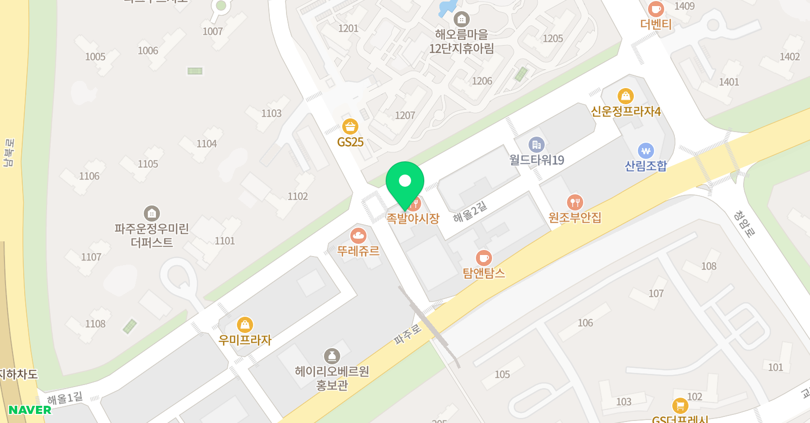 드림 수학교습소 위치
