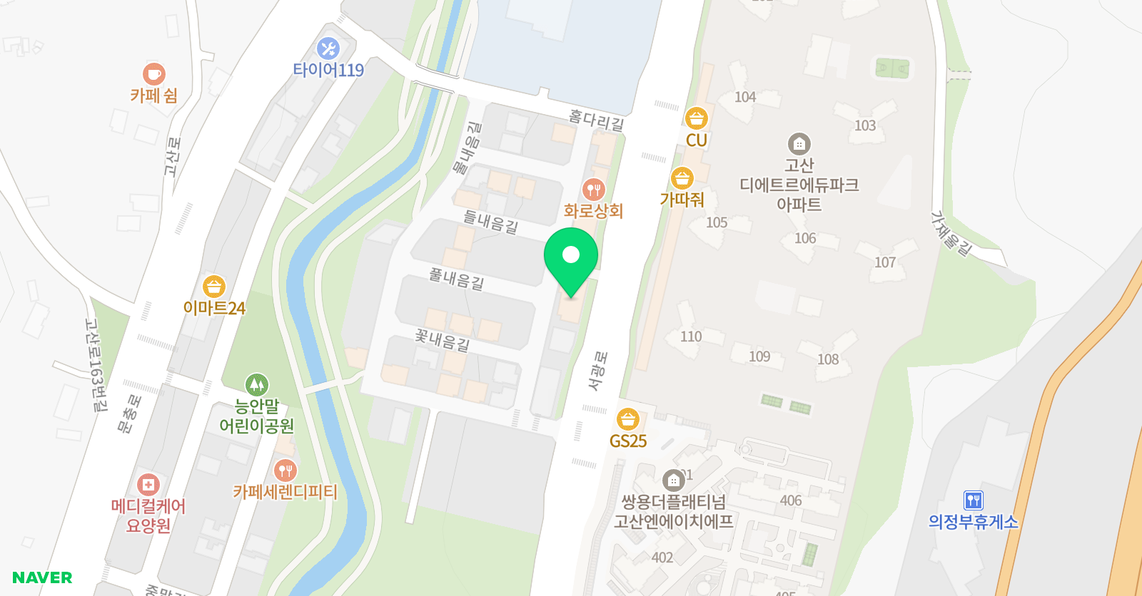 엠베스트SE 훈민캠퍼스학원 위치