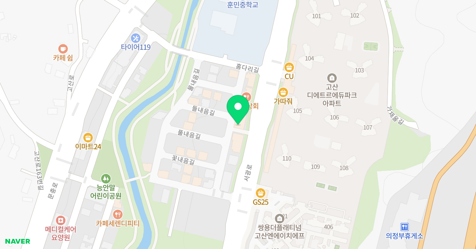 라라랜드 음악학원 위치