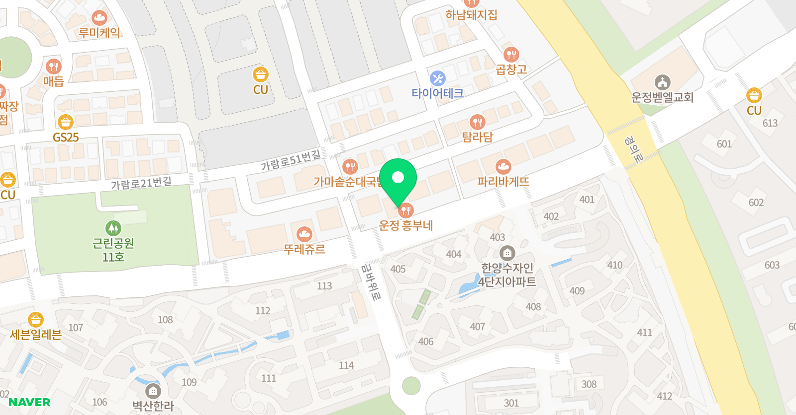 맑은소리피아노학원 위치