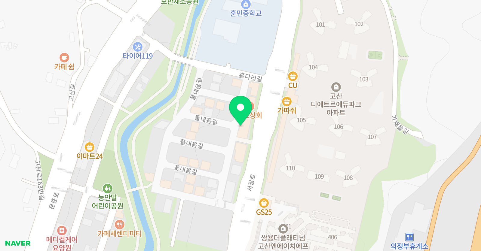 MTM 영웅 태권도 훈민관 위치
