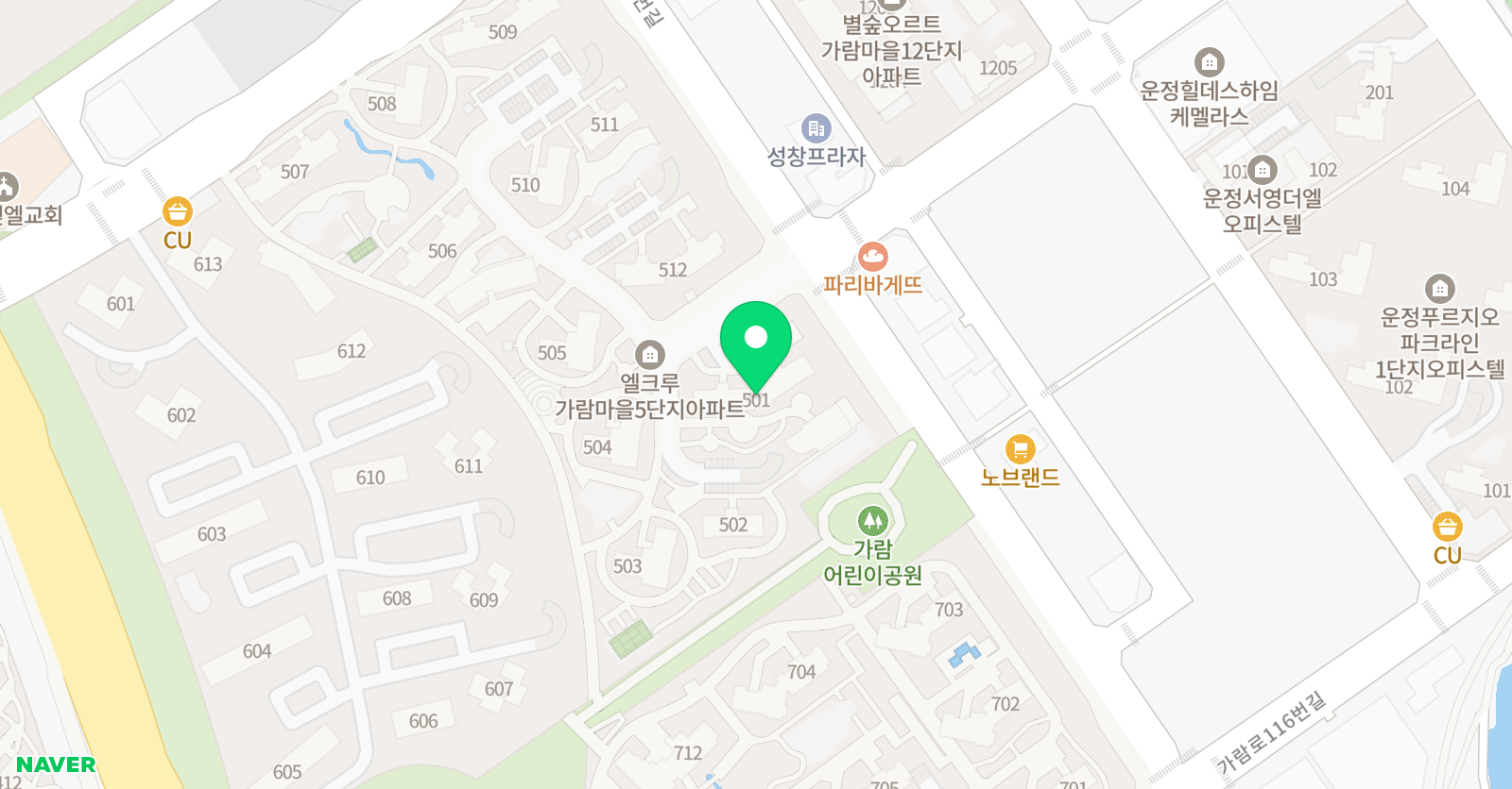와쌤 과외공부방 위치