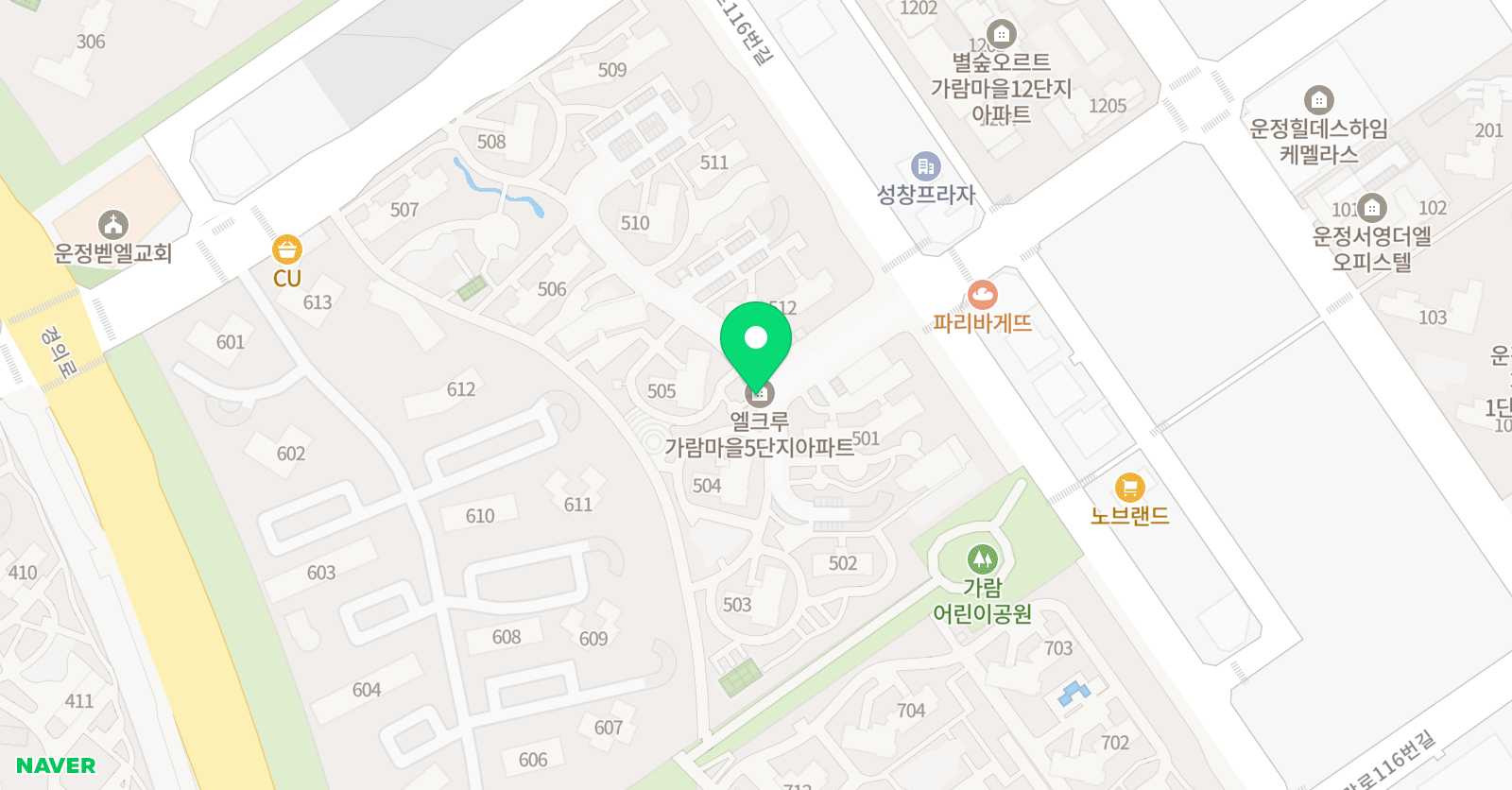리드인 가람마을점 위치