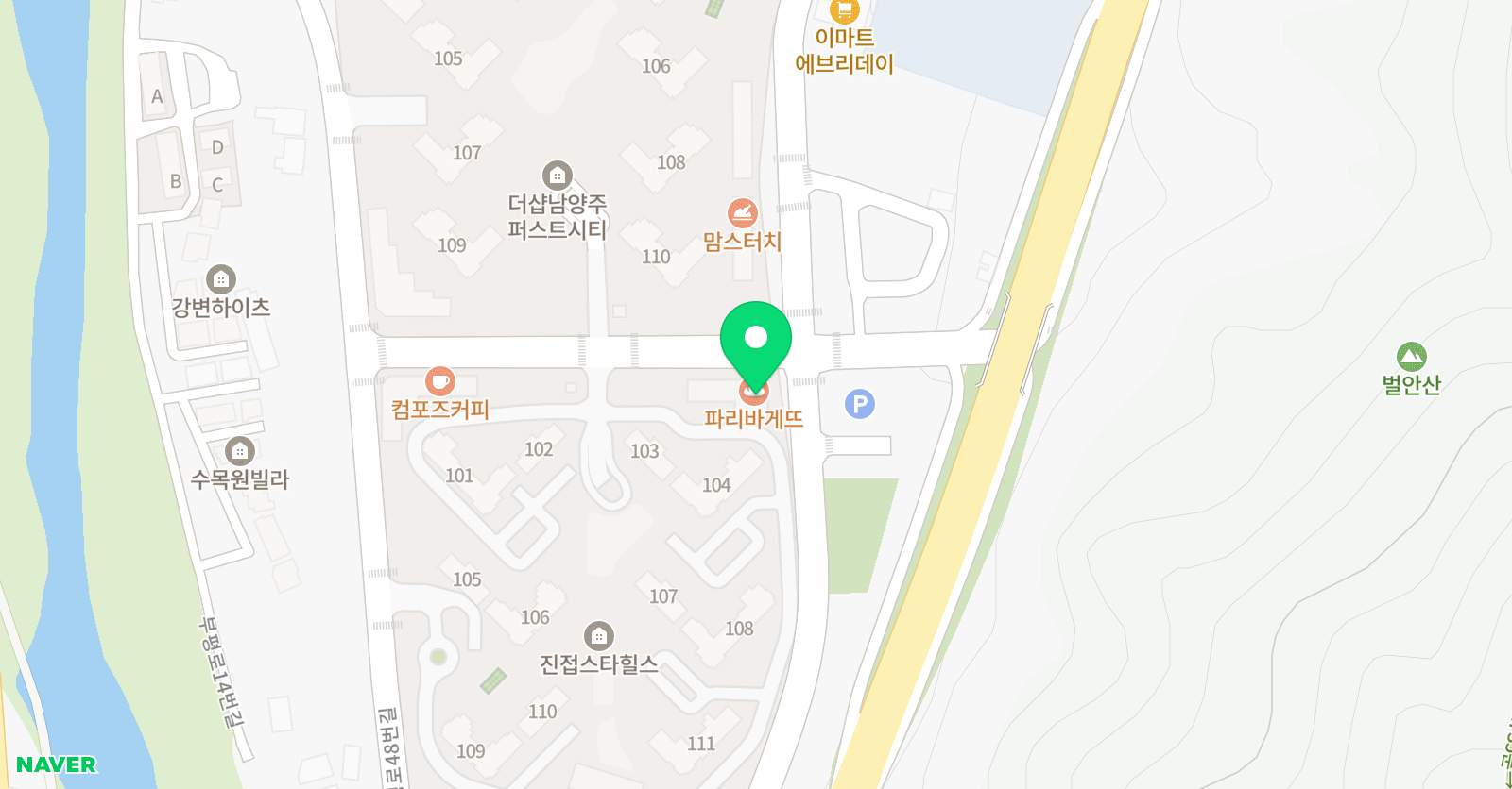 파인스타 음악학원 위치