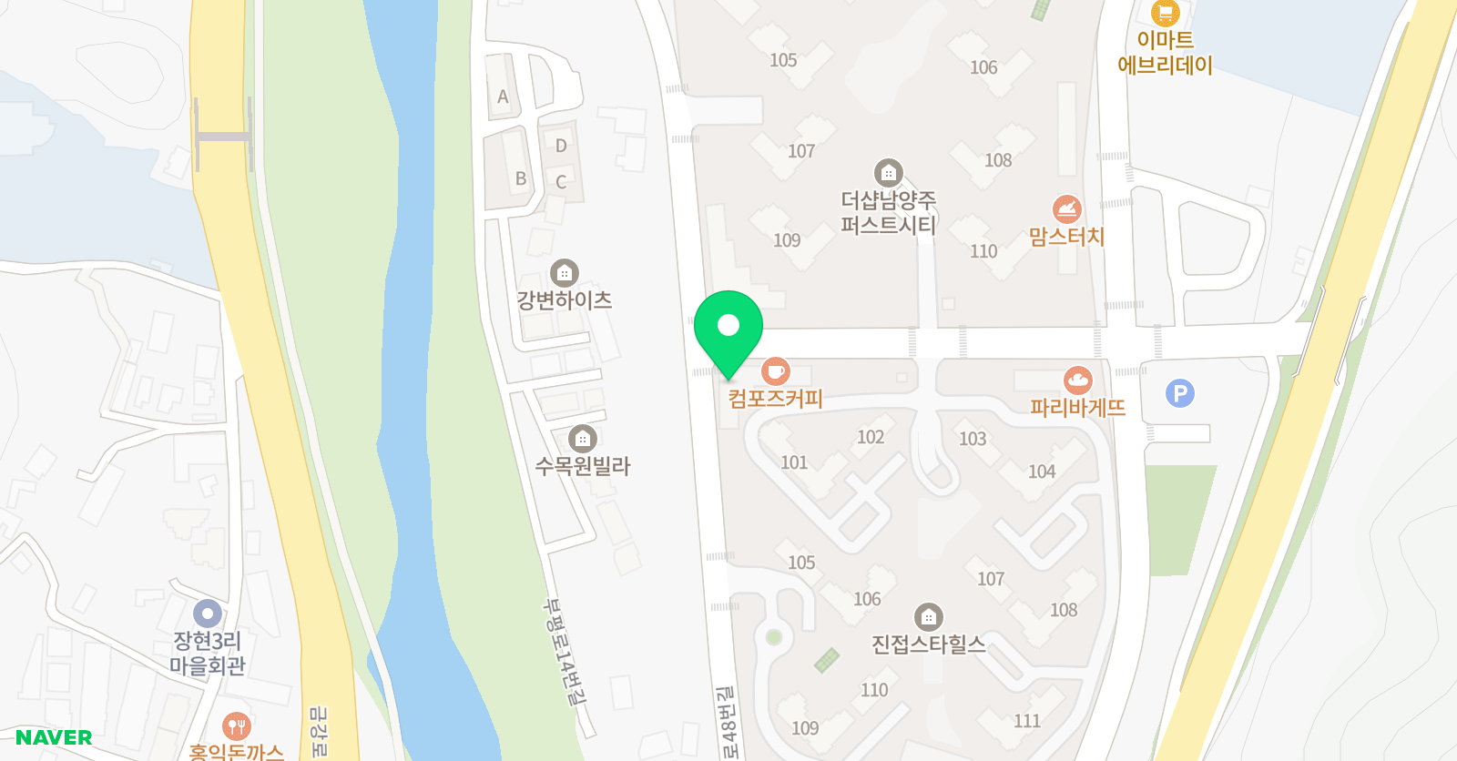 감성피아노 음악교습소 위치