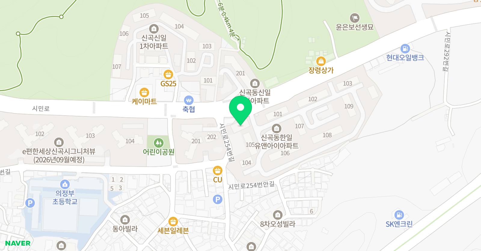 이현정 수학 위치
