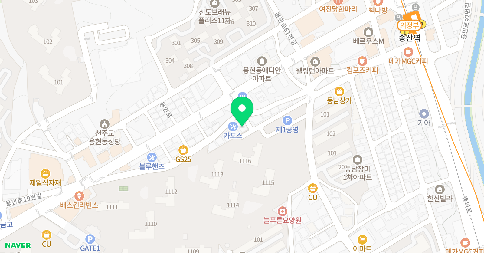 삼성 영어 셀레나 더쎈 수학 더하이 학원 위치