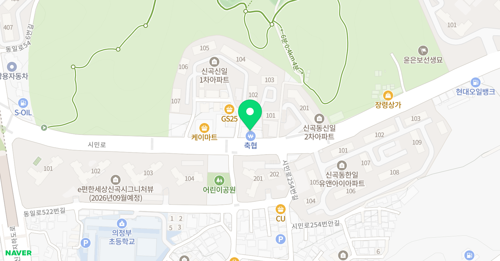 드림뮤직&아트스튜디오학원 위치