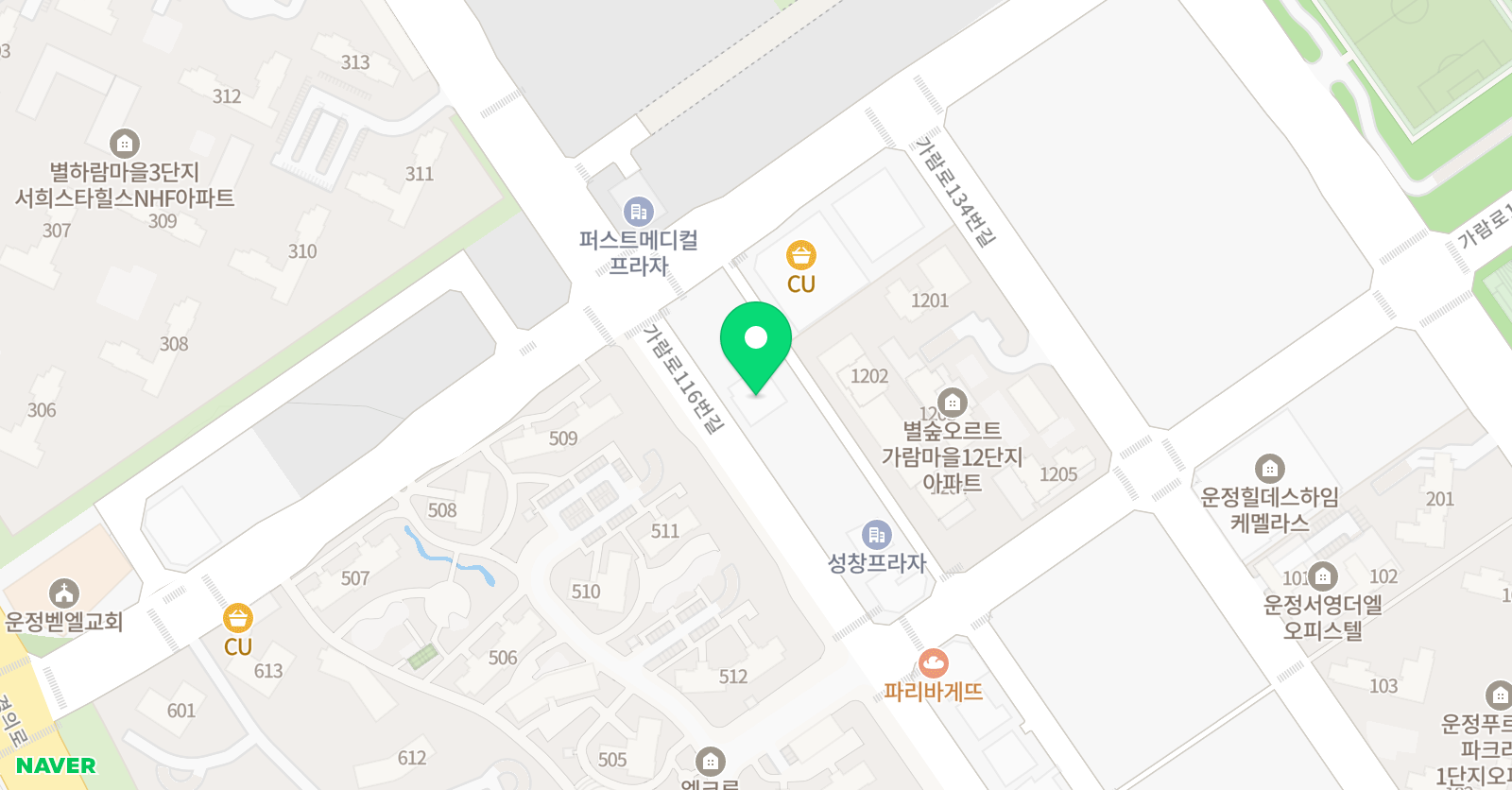 레전드 태권도장 위치