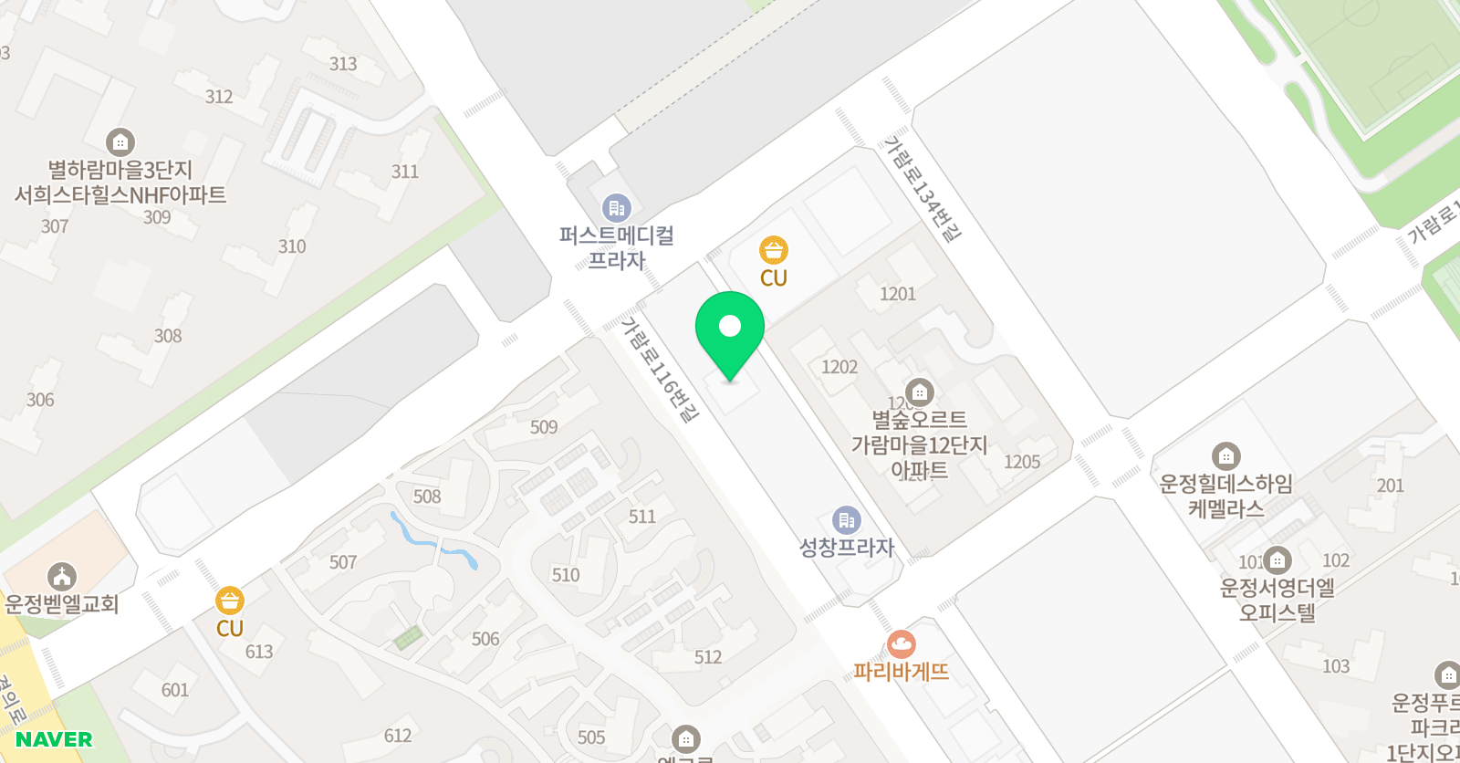 지현우 생각 수학학원 위치