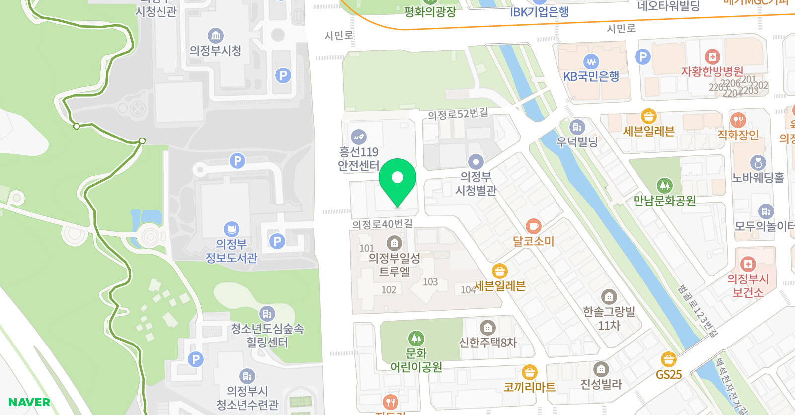 석천스포츠 위치