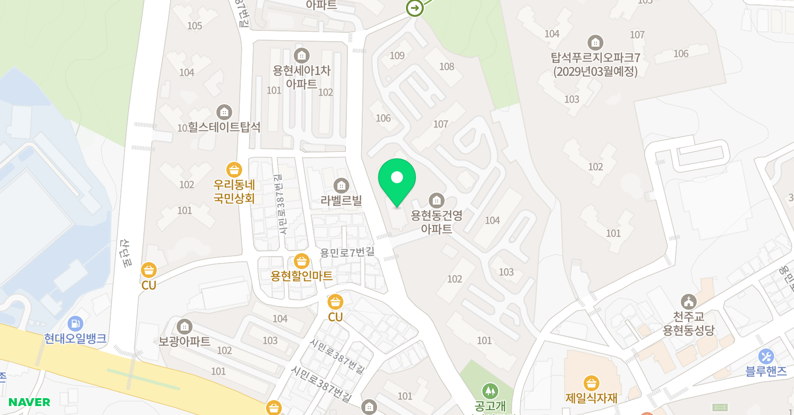 아름다운 음악학원 위치