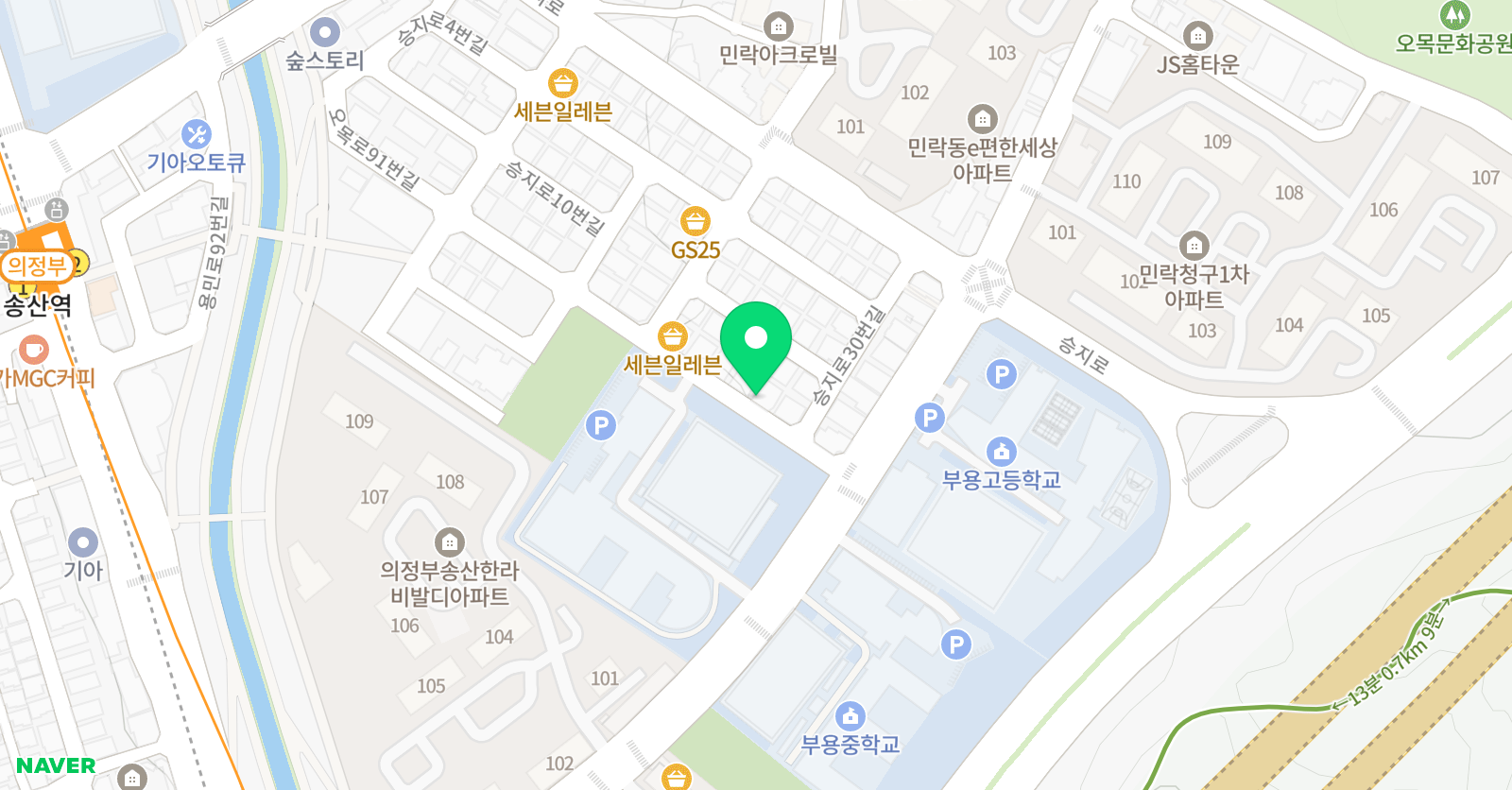 삼성 영어 부용캠퍼스 위치