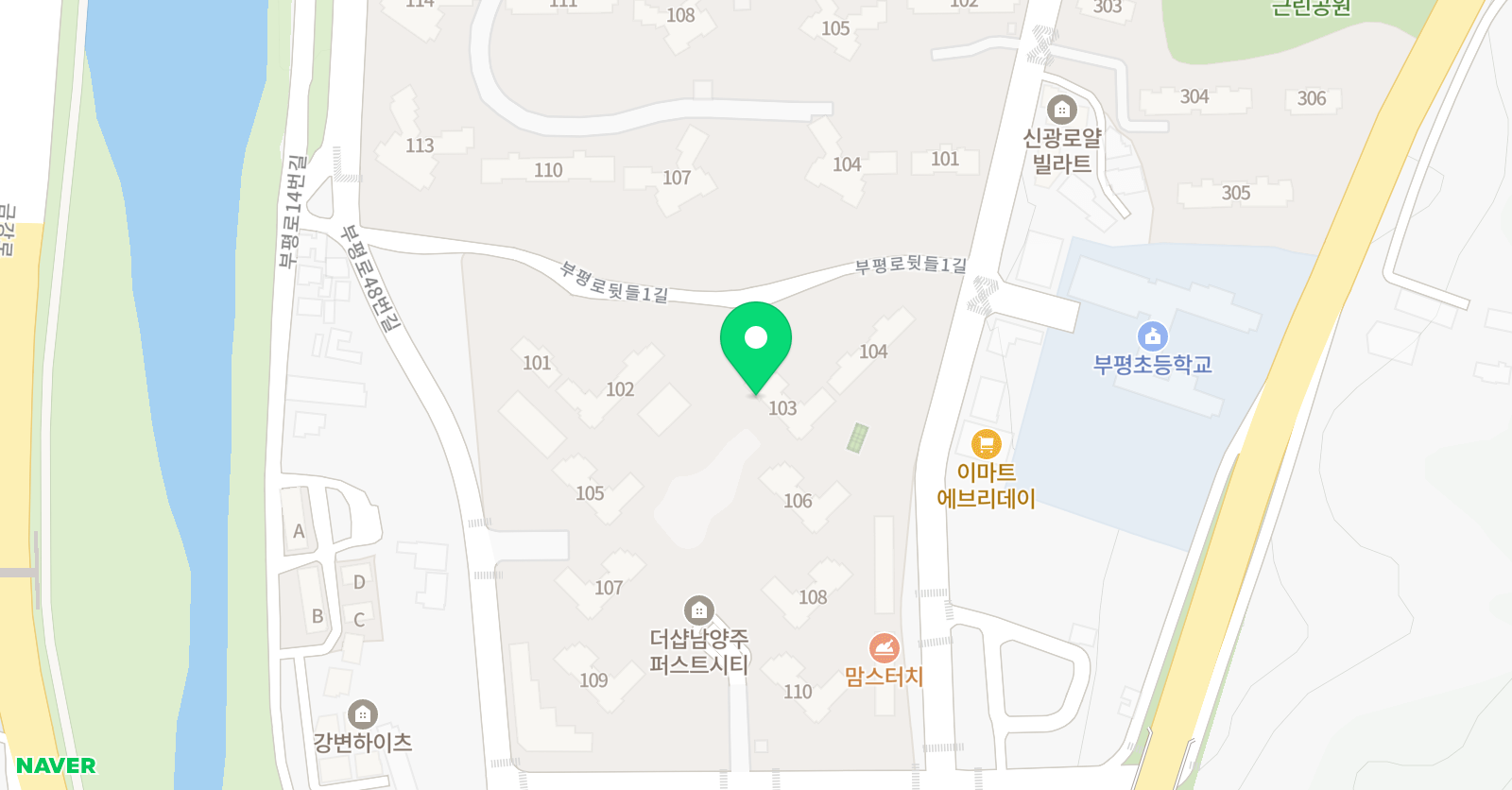 씨투엠 요리수연산 진접센터 위치