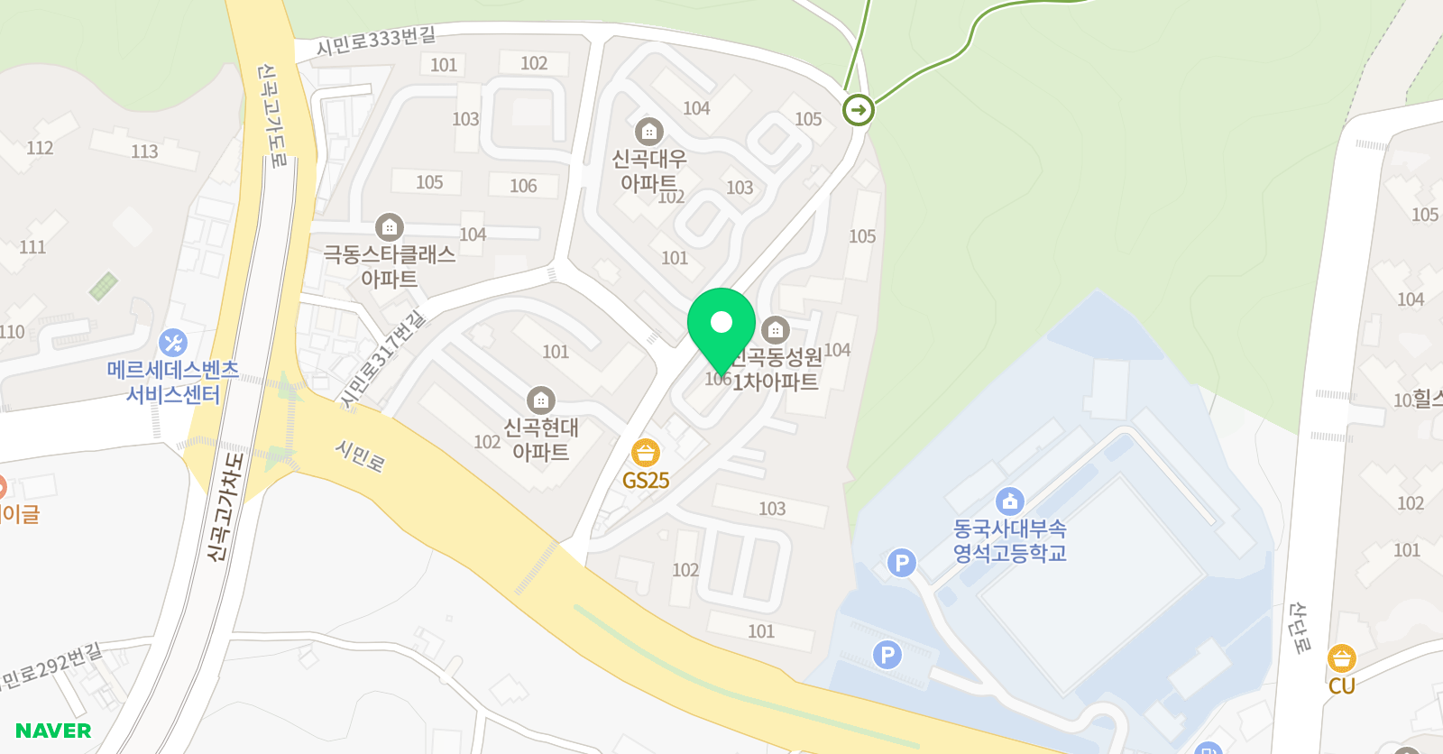 기탄사고력교실 신곡대우점 위치