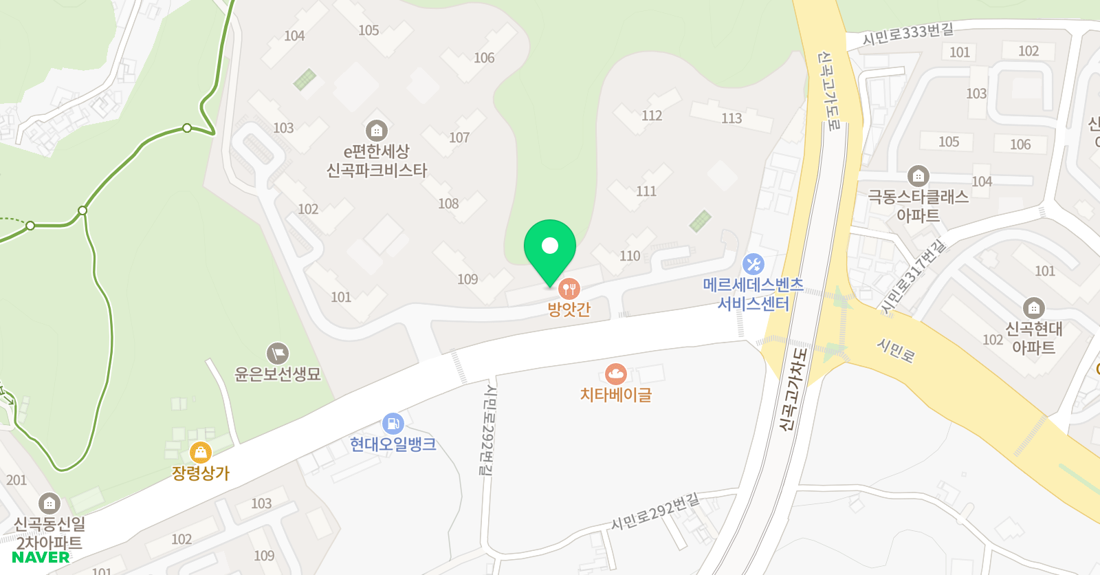 한미 태권도 줄넘기 위치