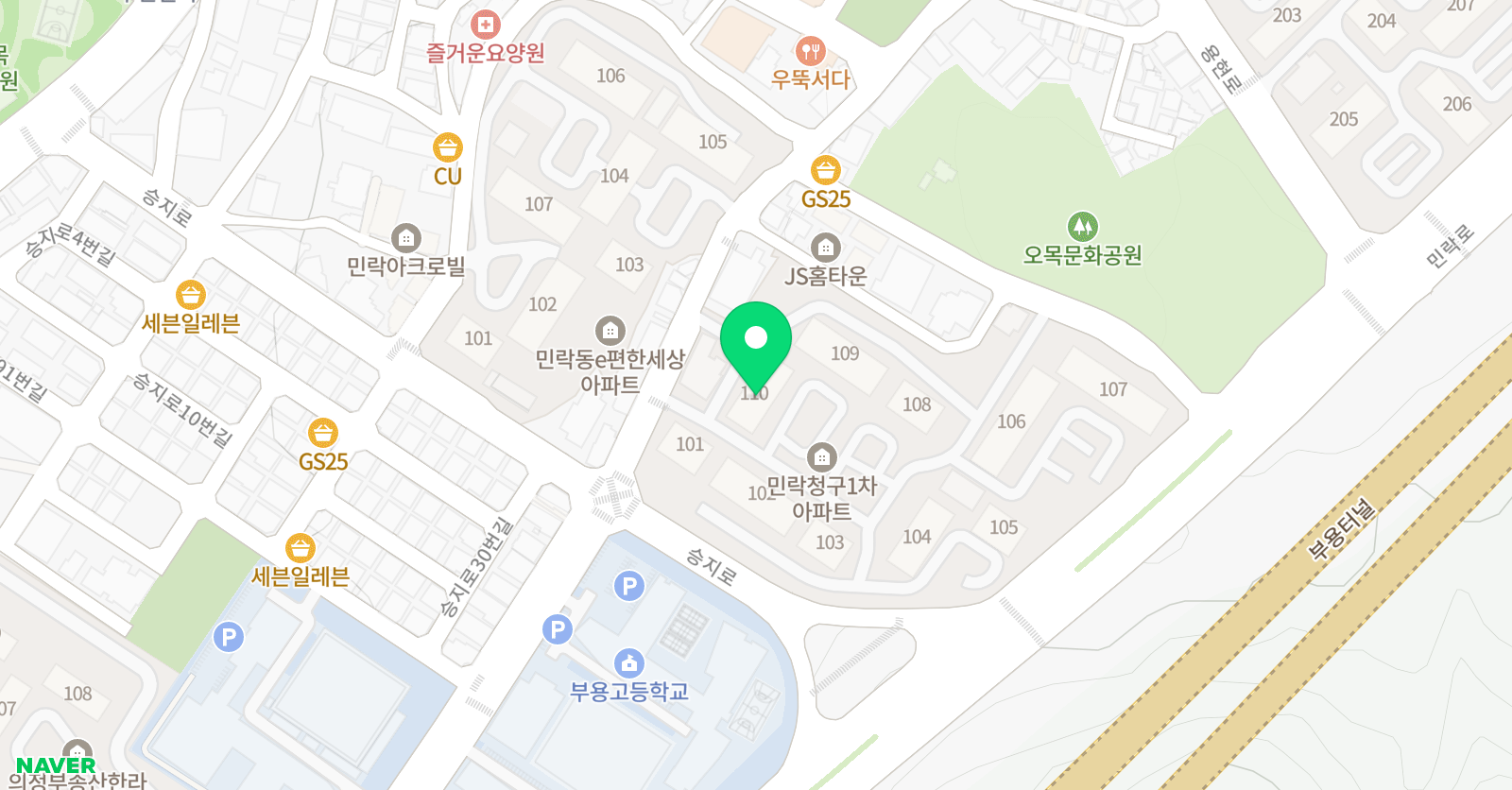 기탄 사고력교실 민락청구1차교실 위치