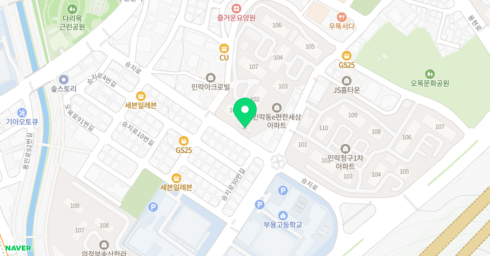 아띠 미술 위치