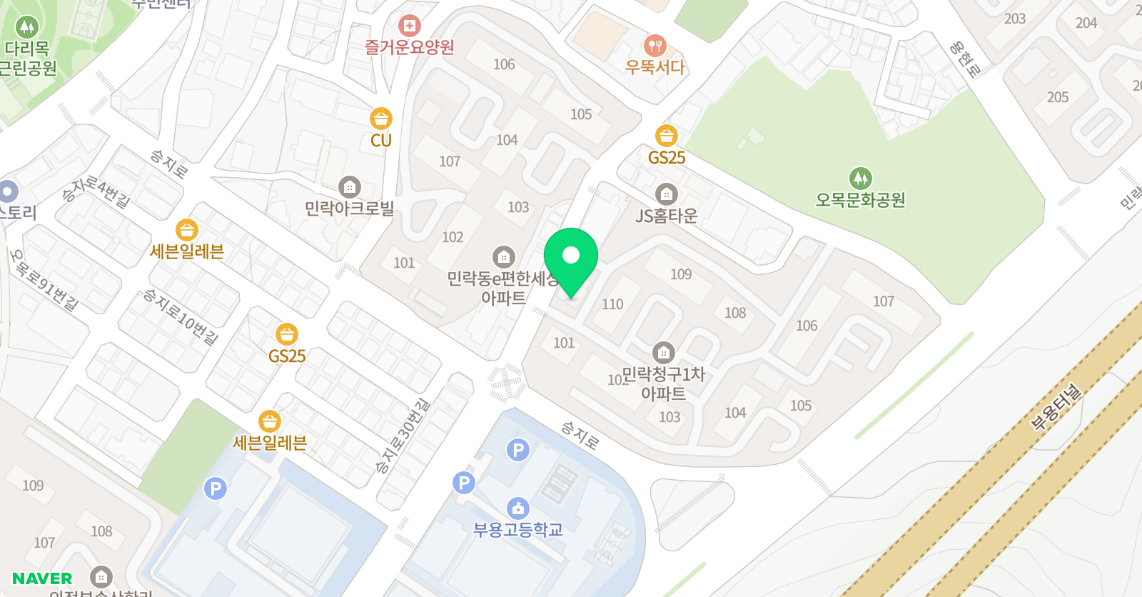 수담 수학교습소 위치