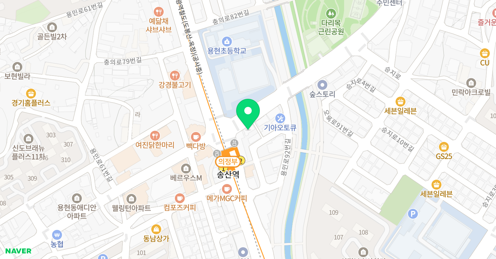 클라비어 음악전문학원 위치