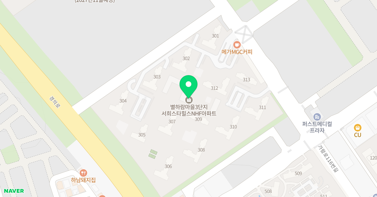 뮤엠 영어 운정서희스타힐스NEST 위치