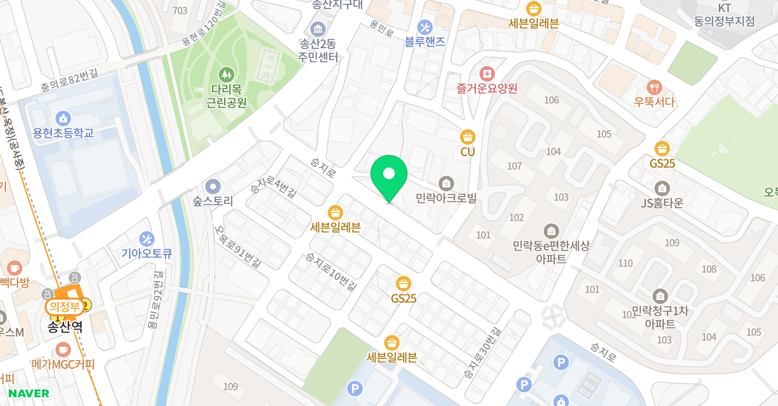 리틀주니어 예능학원 위치