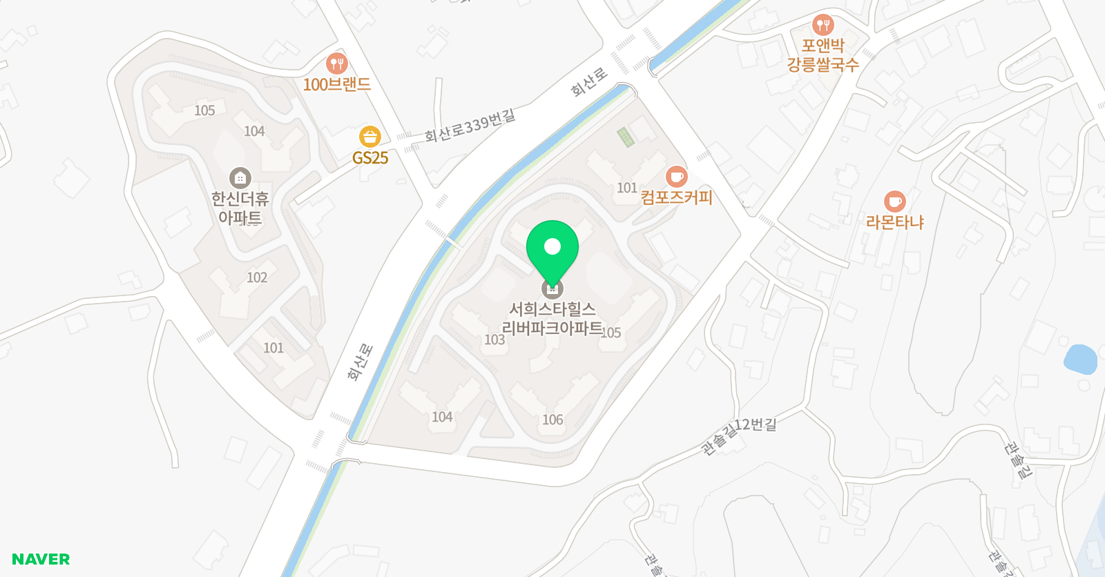 플라톤아카데미 강릉교실 위치