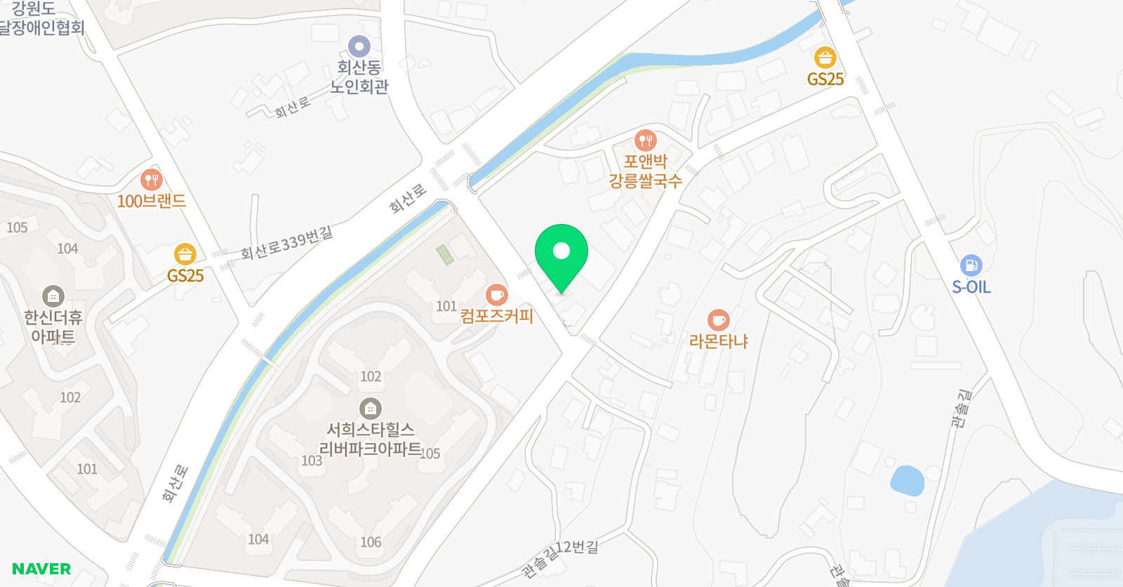 마쌤 수학학원 위치
