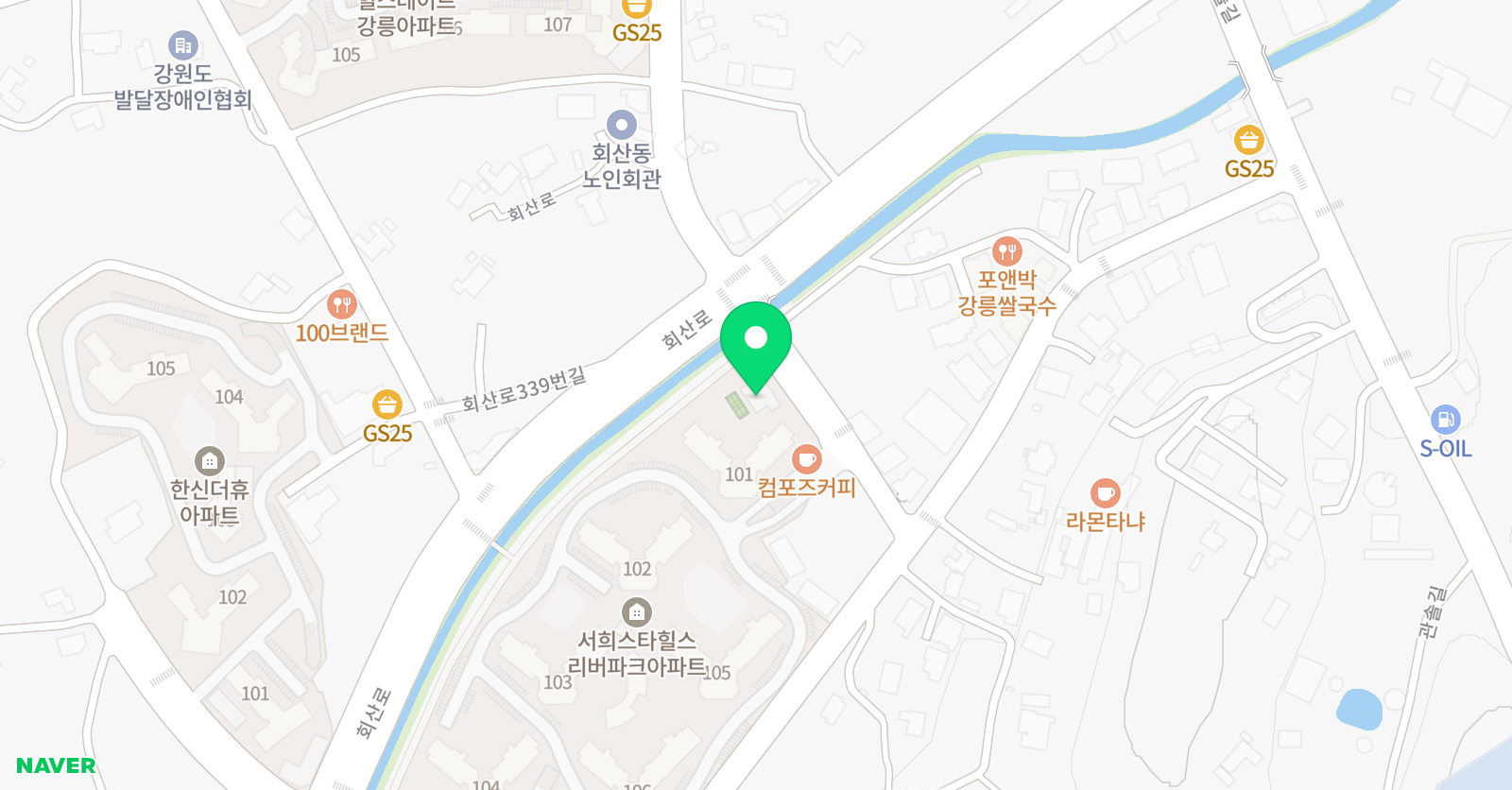 아이엔 피아노교습소 위치