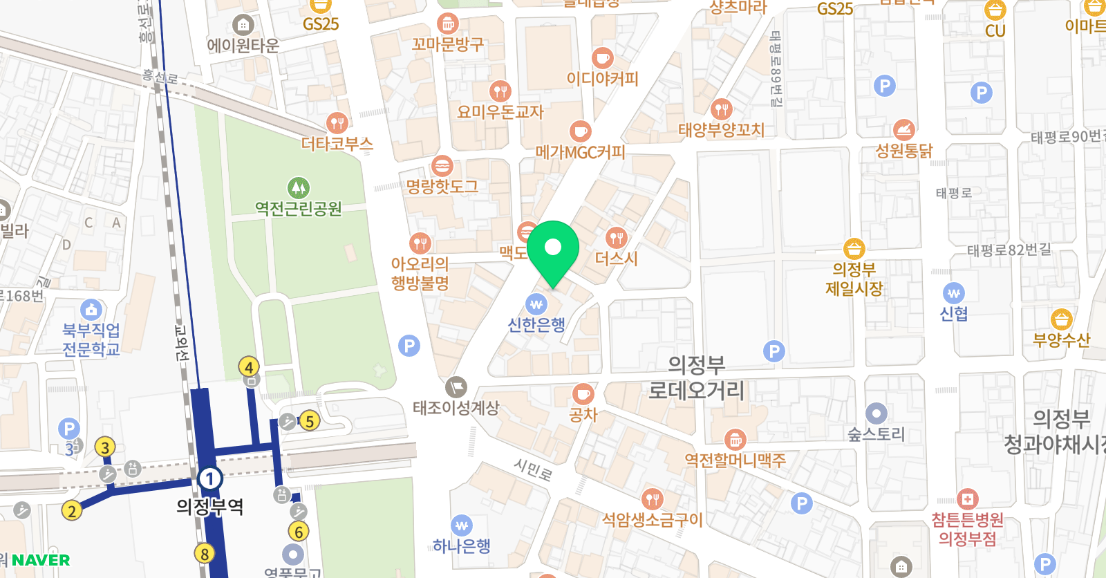 닥터레드뮤직 음악학원 위치