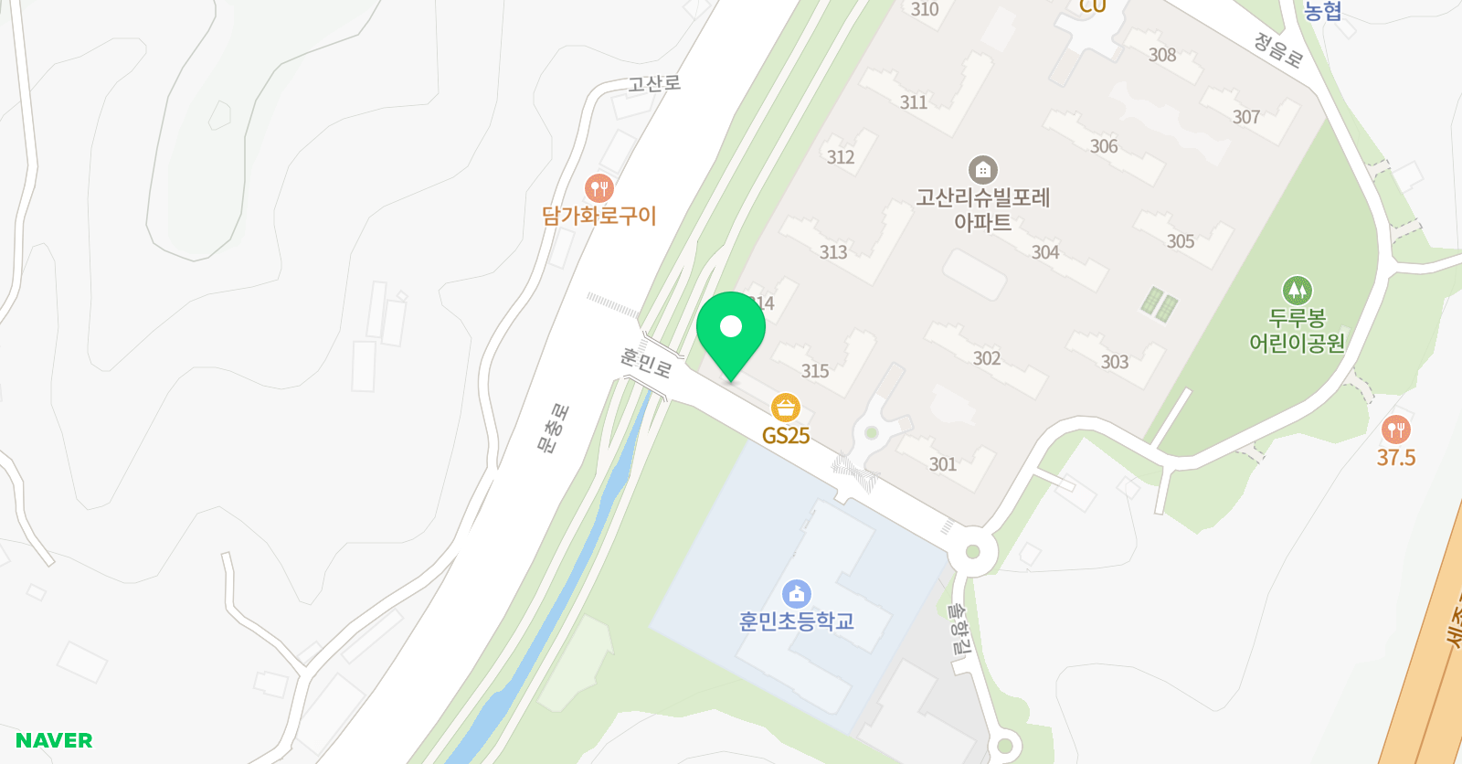 도레미피아노 음악교습소 위치