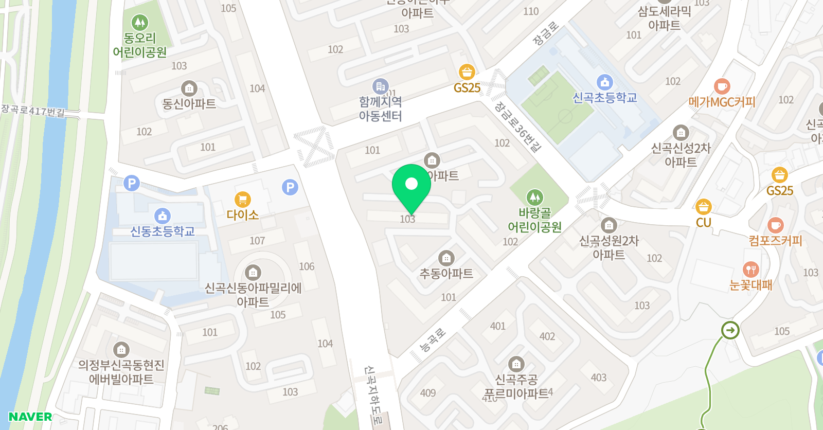 홈런 공부방 위치