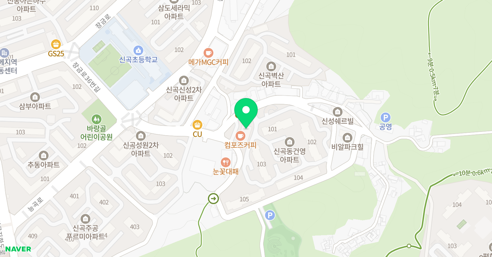 그리다 미술 위치
