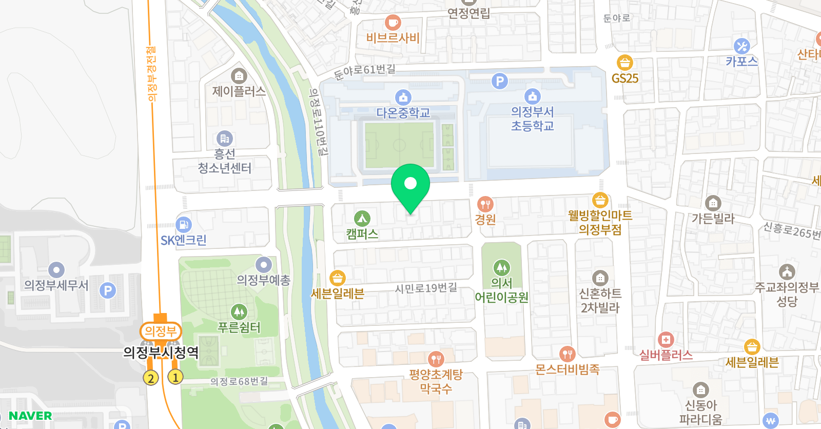 일진 태권도 위치