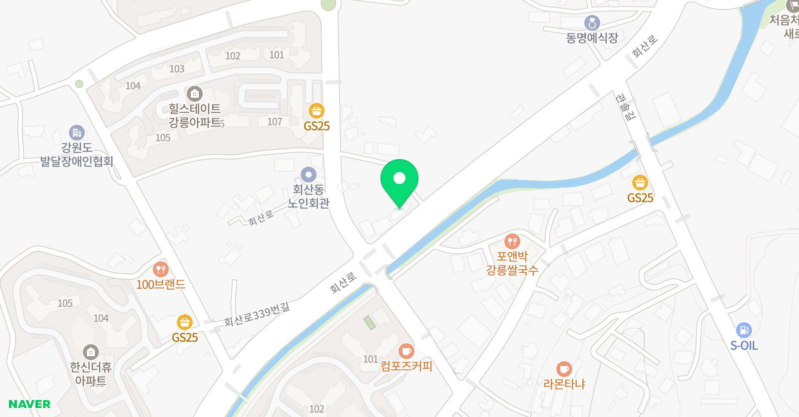 프라임 수학학원 위치