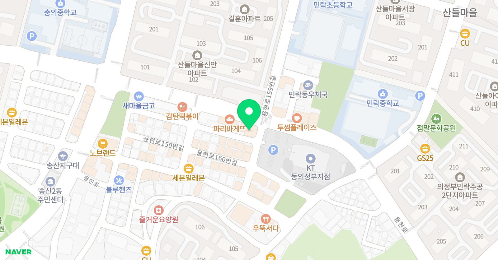 예시카 영어학원 위치