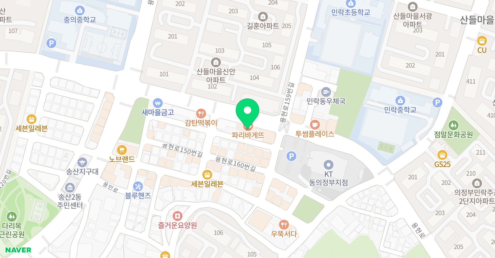 153바로그 수학전문학원 위치