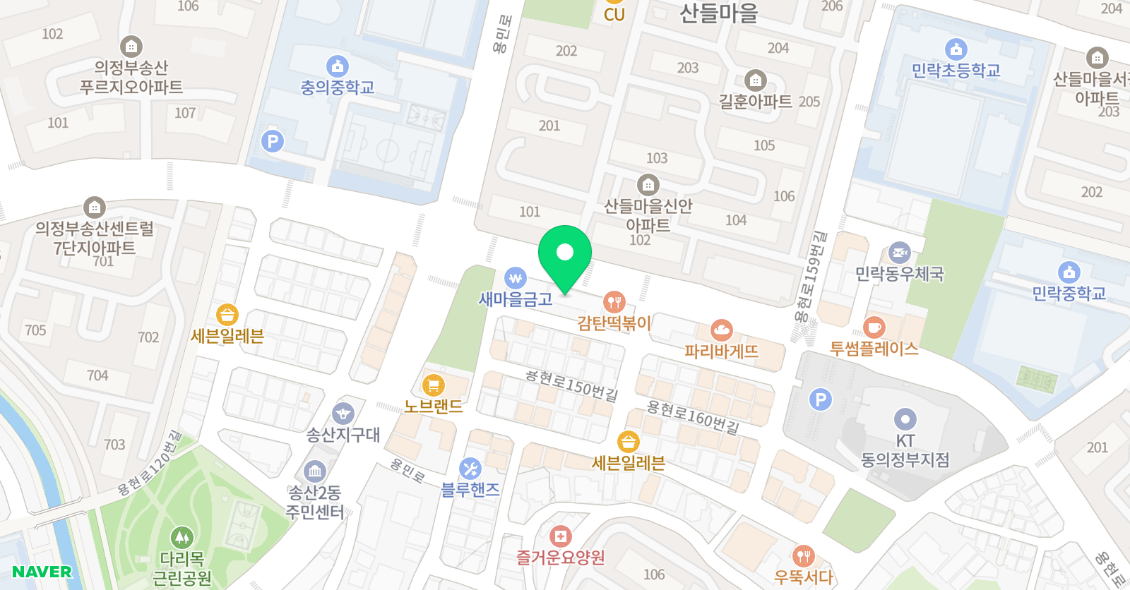 수담 수학학원 위치