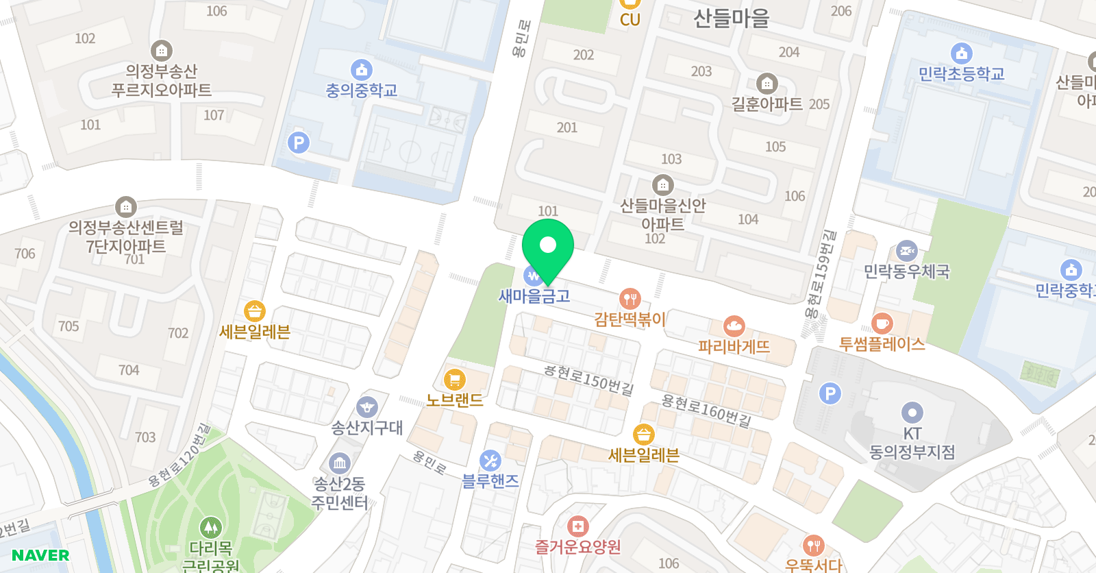 런던 영어학원 위치