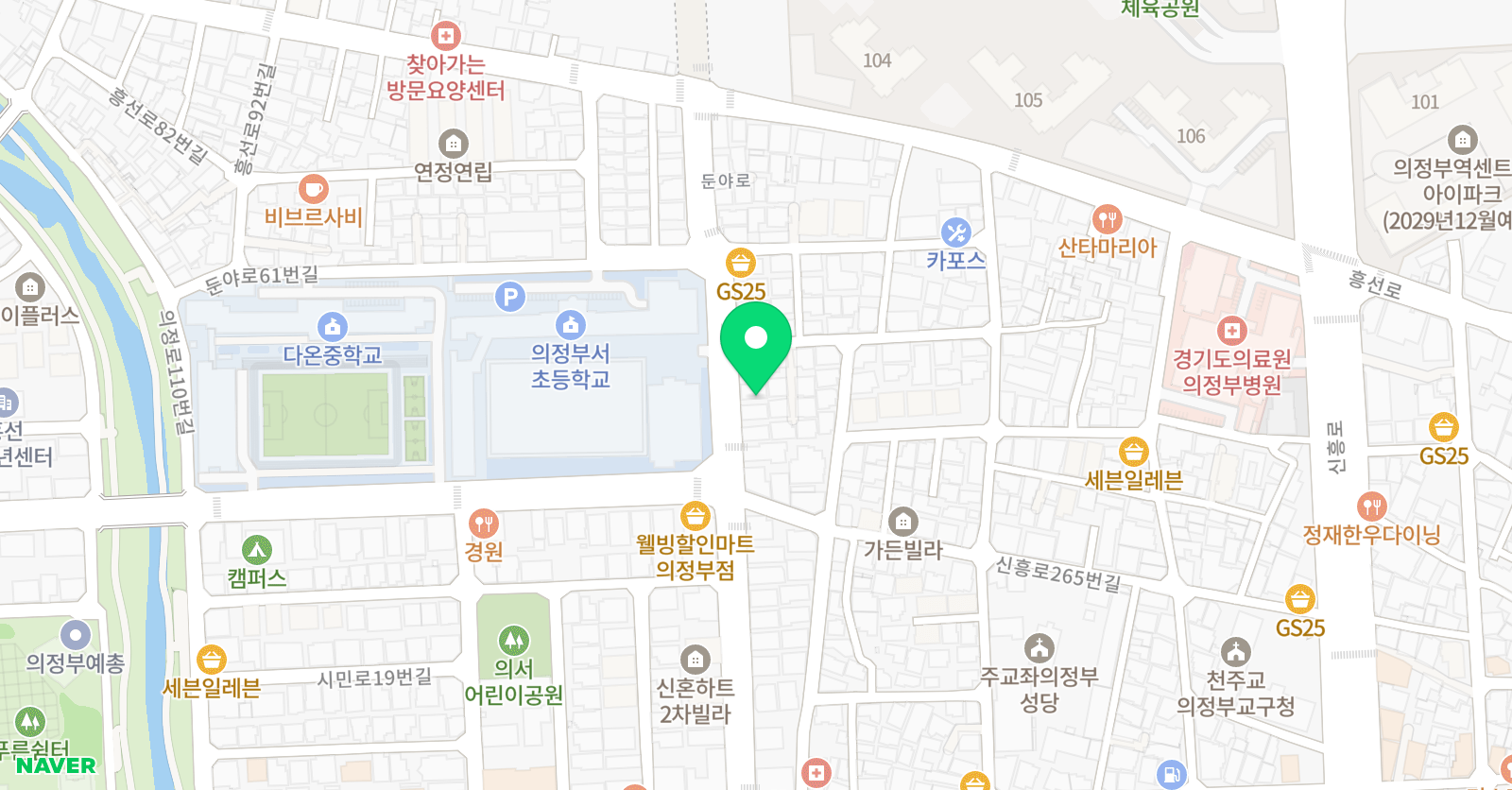온피아노 음악학원 위치
