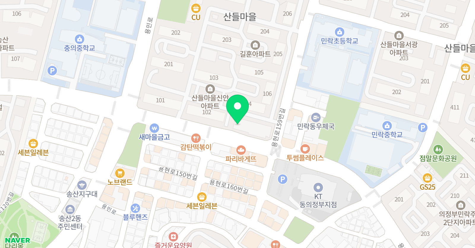 해법 수학학원 위치