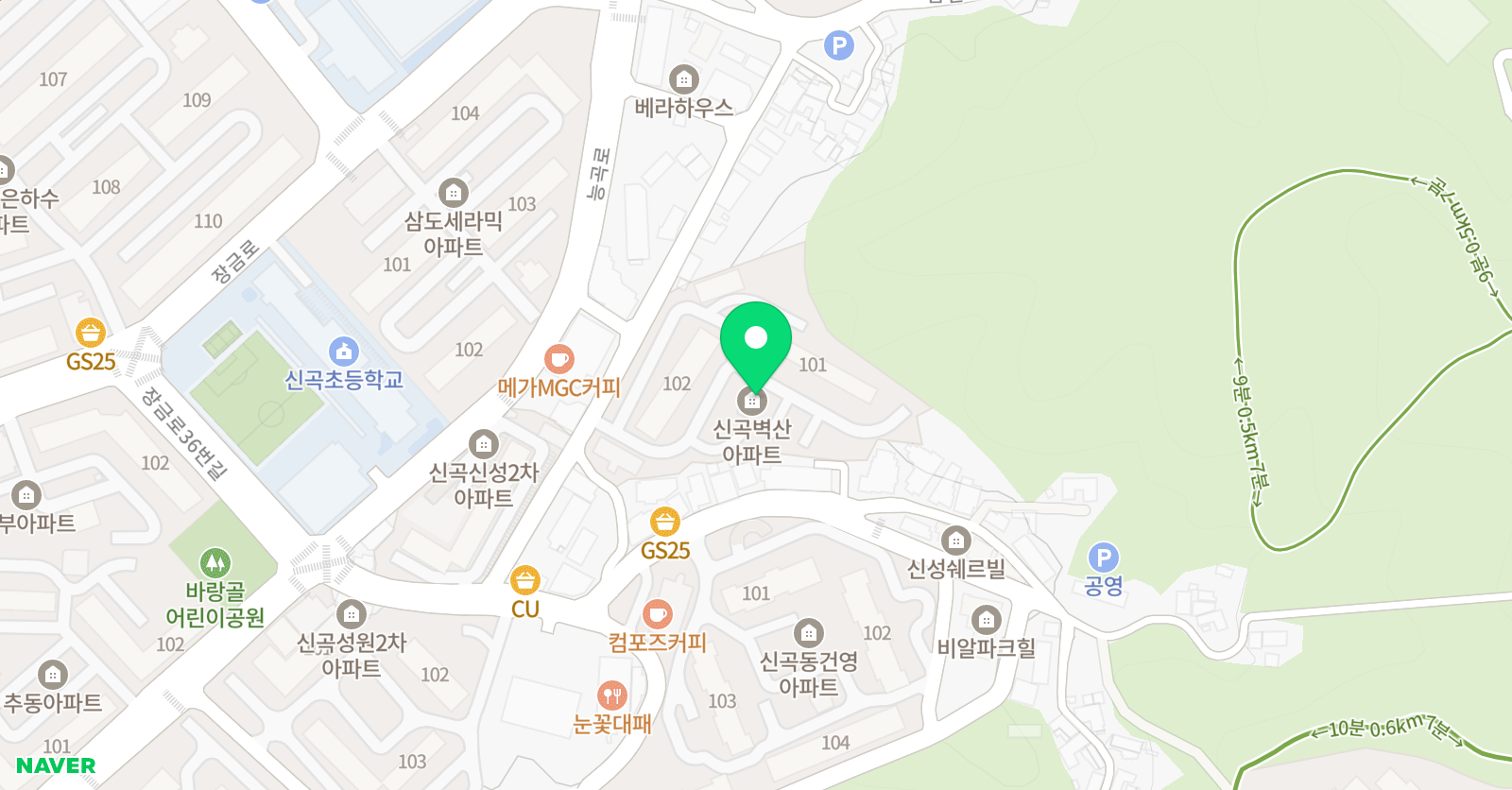 더오름수학 의정부점 위치