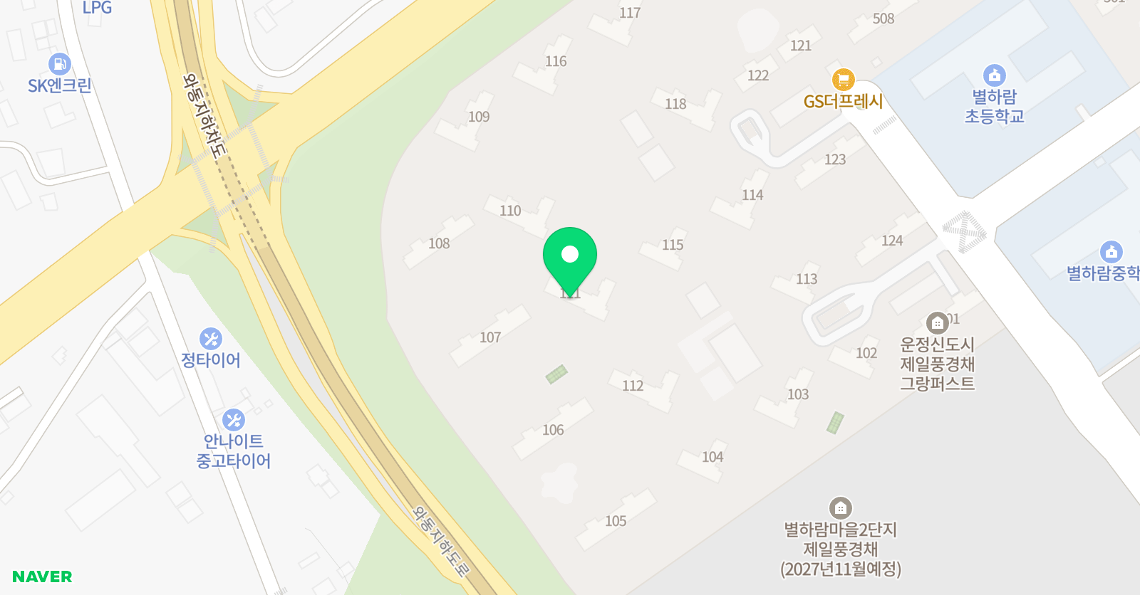 기탄사고력교실 운정제일풍경채 1단지 1호점 위치