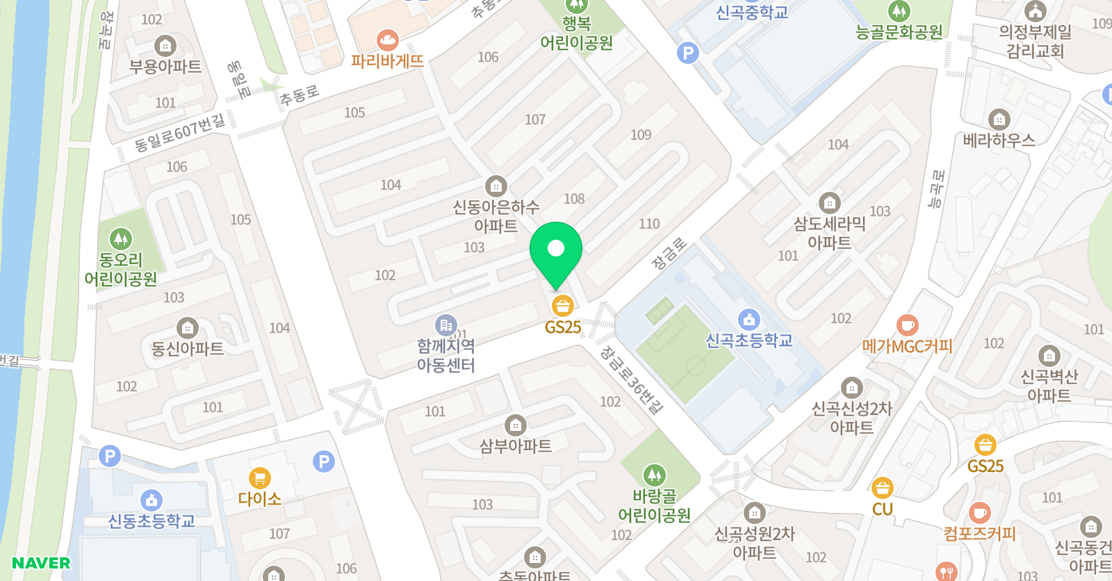 경희숲 미술교습소 위치