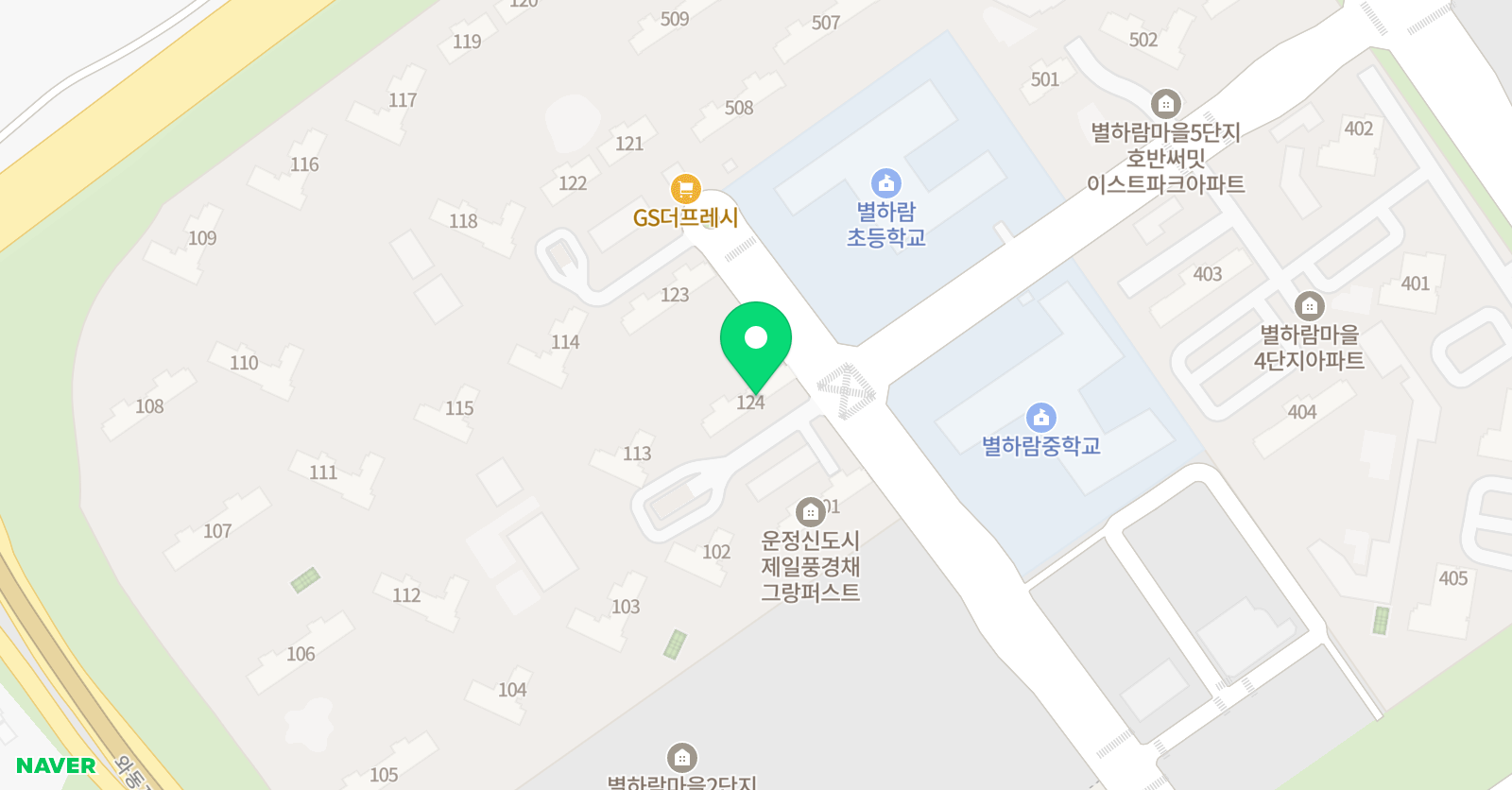 영렘브란트 파주그랑퍼스트클래스 위치